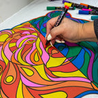 Vannbasert giftfri akryltusjer - Vivid