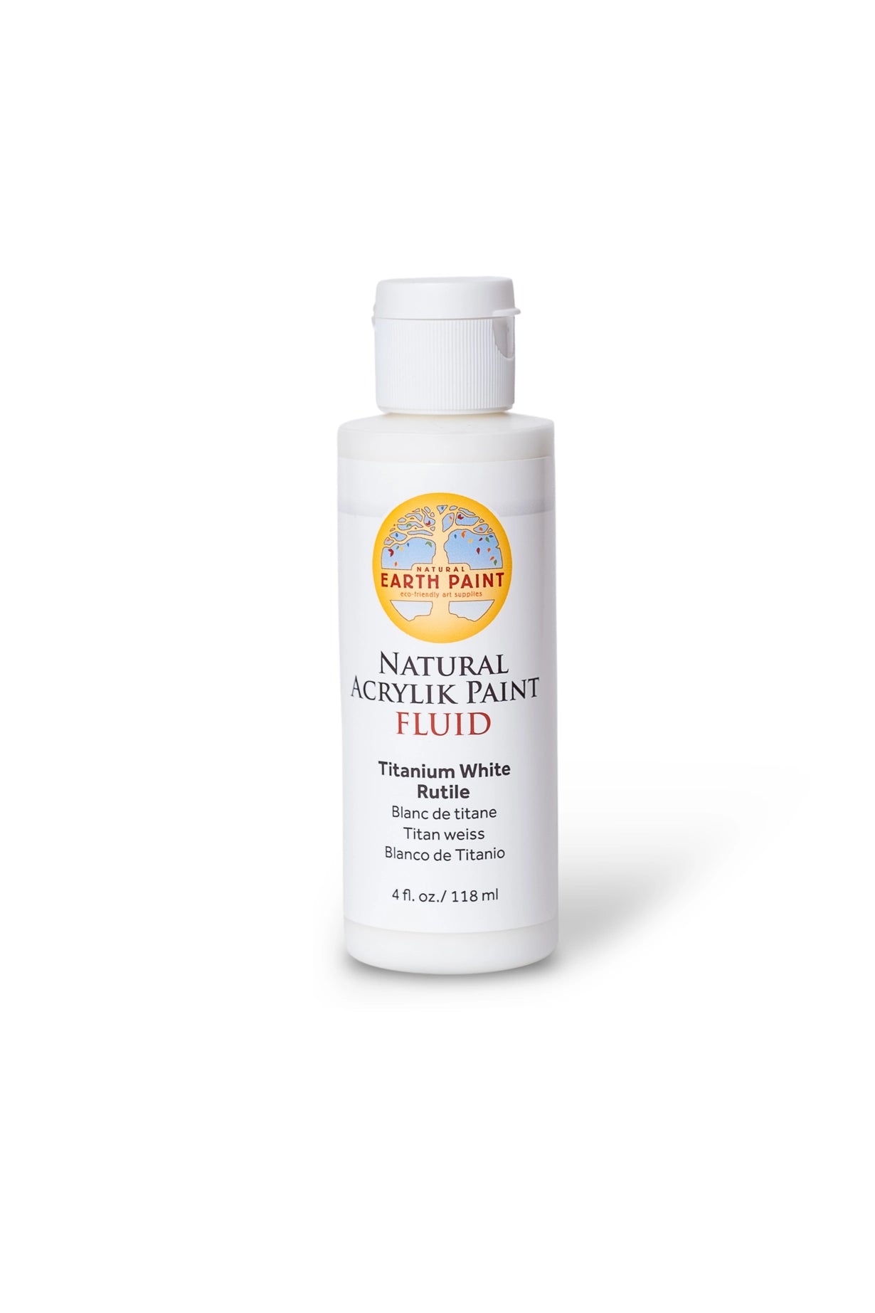 Fluid Naturlig Akrylmaling 118 ml - velg farge