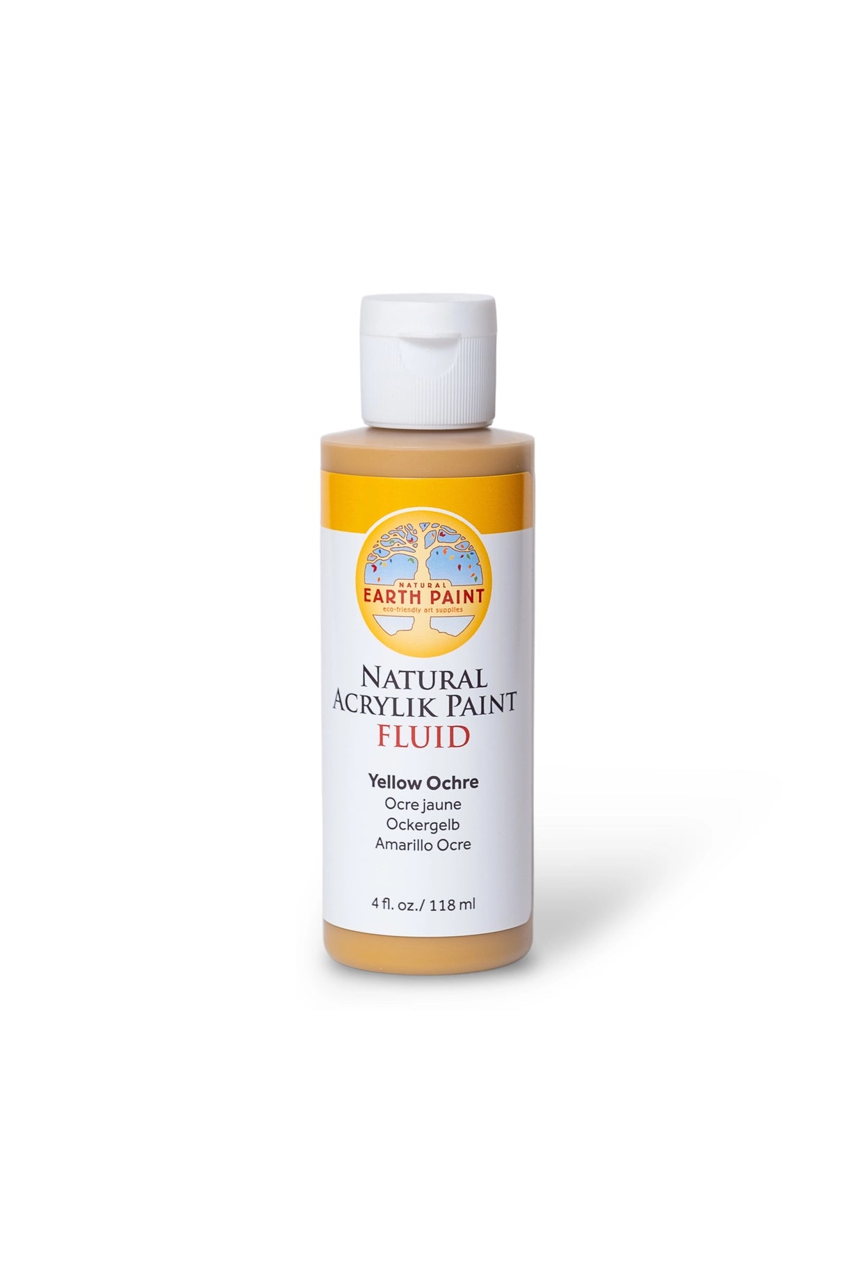Fluid Naturlig Akrylmaling 118 ml - velg farge