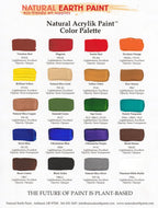 Fluid Naturlig Akrylmaling 118 ml - velg farge