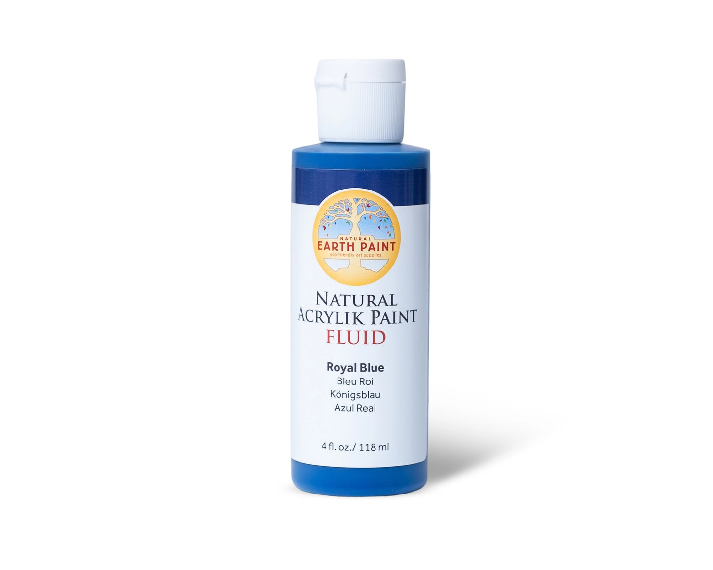 Fluid Naturlig Akrylmaling 118 ml - velg farge
