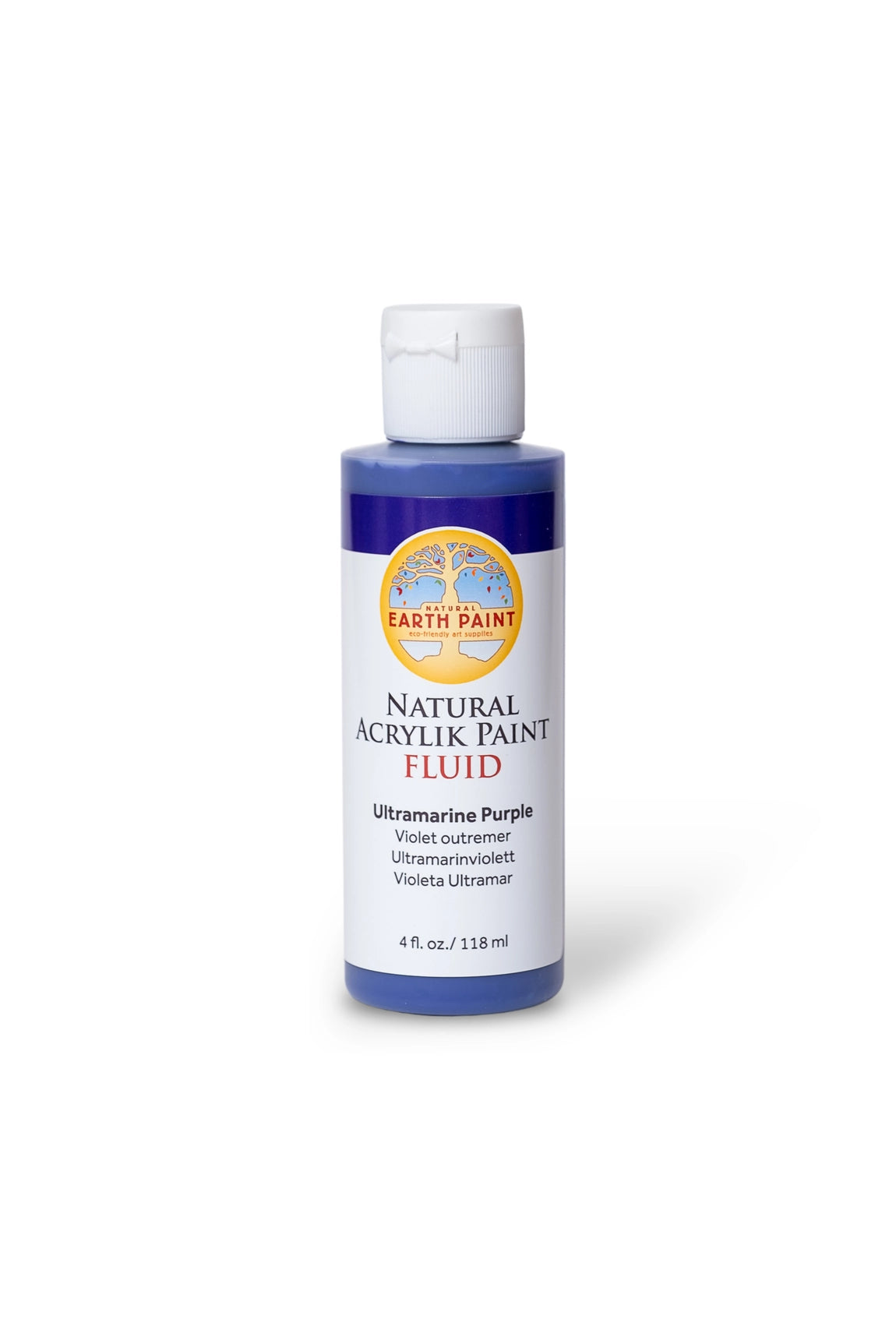 Fluid Naturlig Akrylmaling 118 ml - velg farge