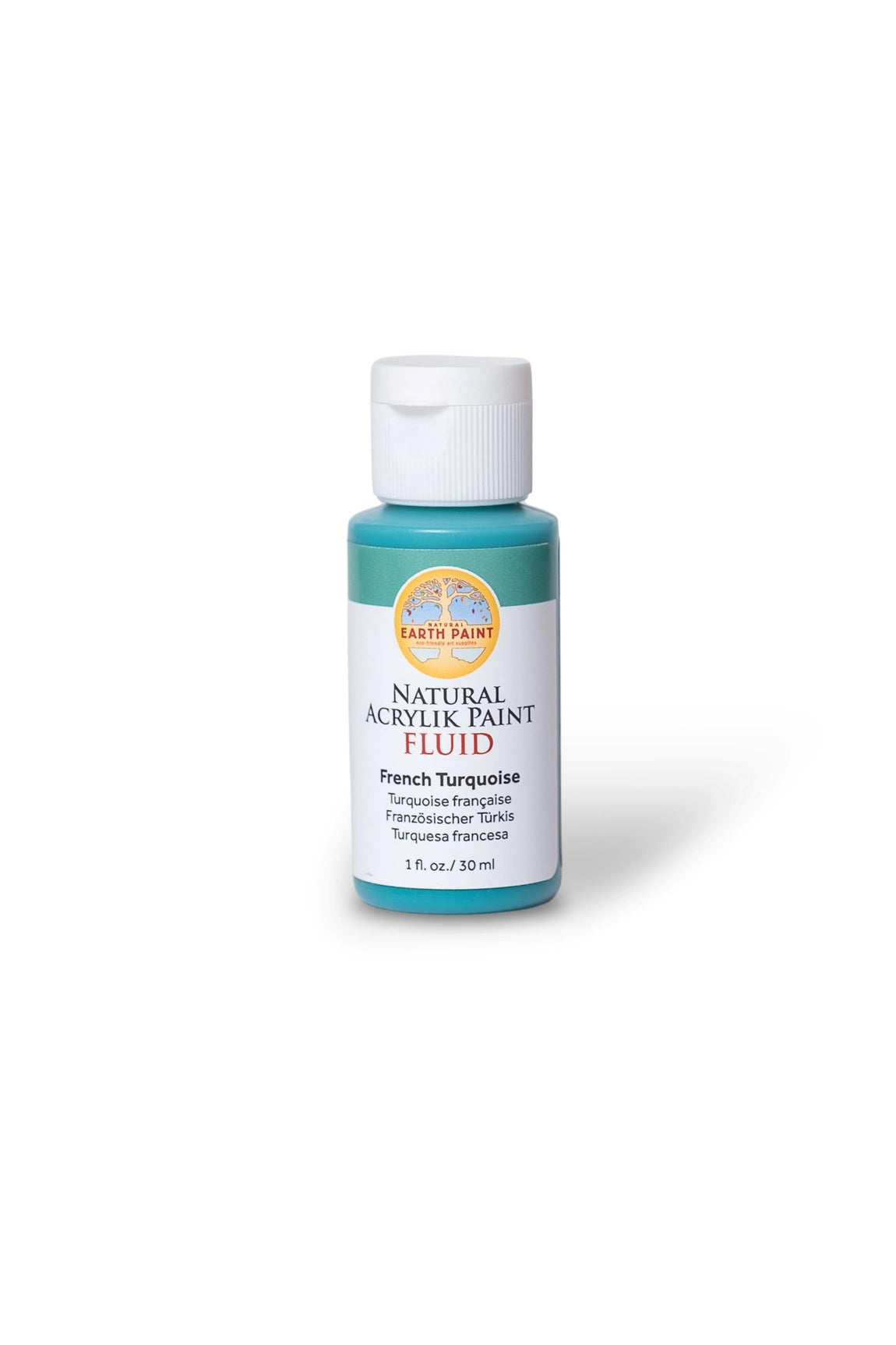 Fluid Naturlig Akrylmaling - 30ml velg farge