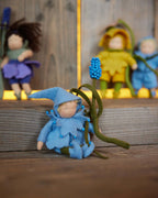 Forglemmegei Blomsterbarn – dukkesett, 12 cm