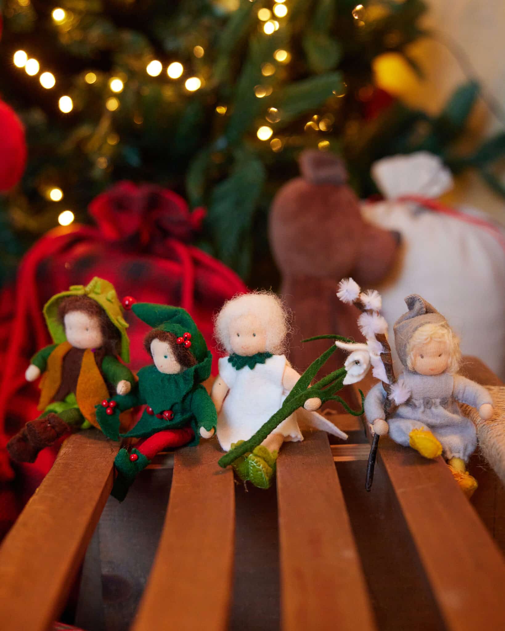 Snøklokke Blomsterbarn – dukkesett, 12 cm