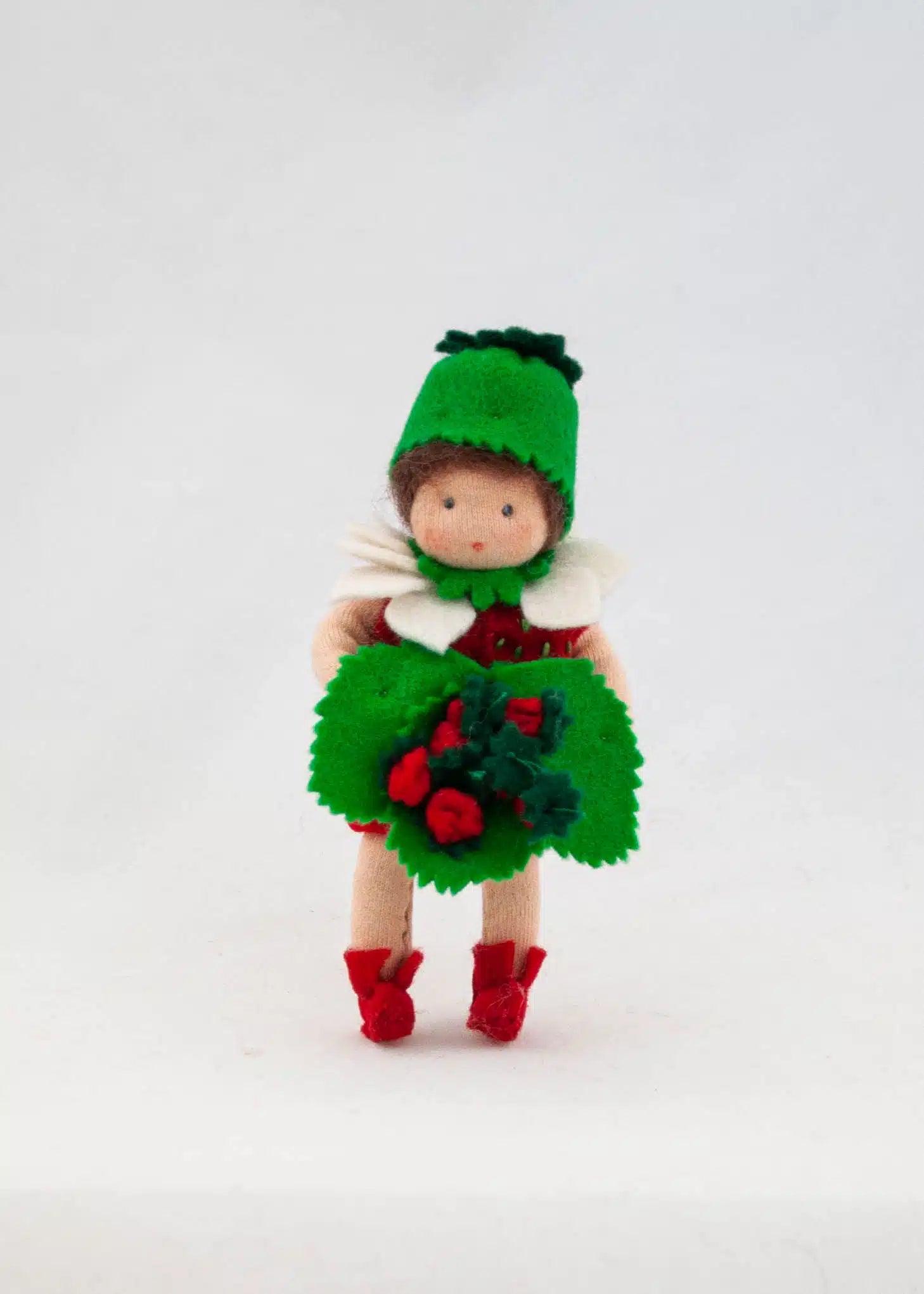 Markjordbær Blomsterbarn – dukkesett, 12 cm