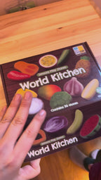 Stor pakke med grønnsaker og frukt